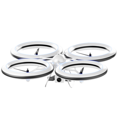 Tecnologia Drone  3D Icon