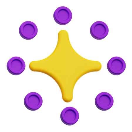 Tecnología de IA  3D Icon