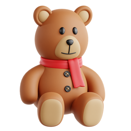 Teddy Bear  3D Icon