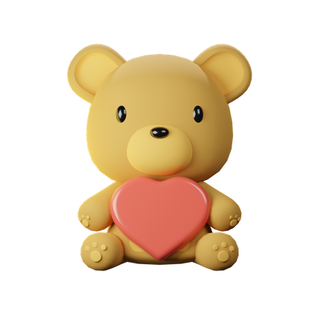 Teddy Bear  3D Icon