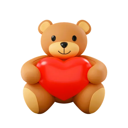 Teddy Bear  3D Icon