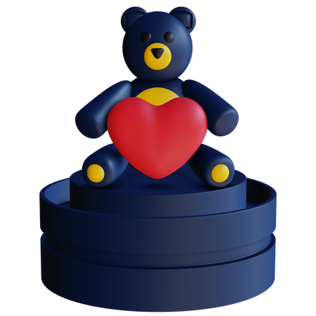 Teddy Bear  3D Icon