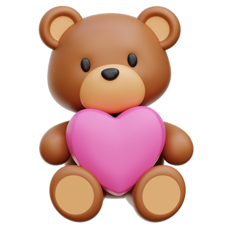 Teddy Bear  3D Icon