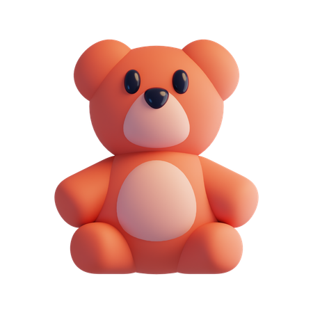 Teddy Bear  3D Icon