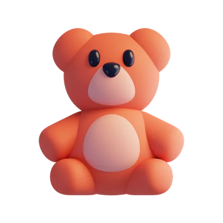 Teddy Bear  3D Icon