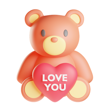 Teddy Bear  3D Icon