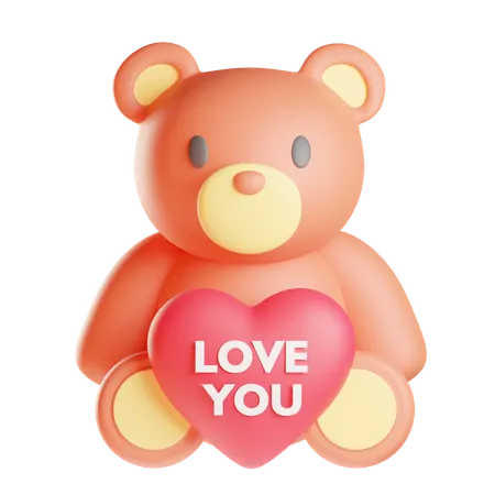 Teddy Bear  3D Icon