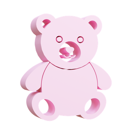 Teddy Bear  3D Icon