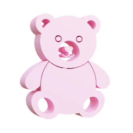 Teddy Bear  3D Icon