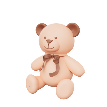 Teddy Bear  3D Icon