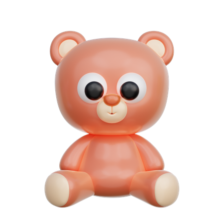 Teddy Bear  3D Icon