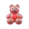teddy-bear 3d logo