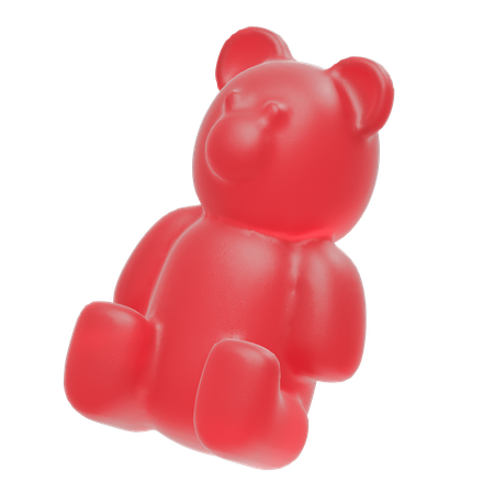 Teddy candy  3D Icon