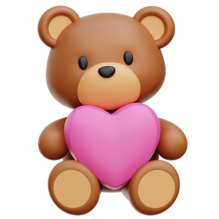 Teddybär  3D Icon