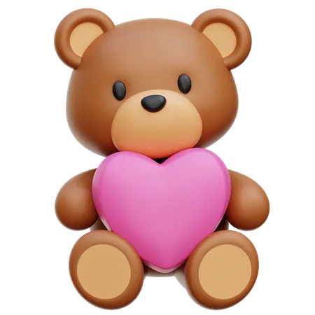 Teddybär  3D Icon