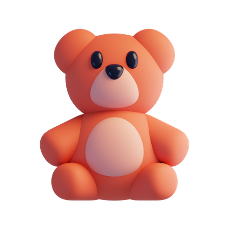 Teddybär  3D Icon