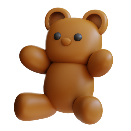 Tedy Bear  3D Icon