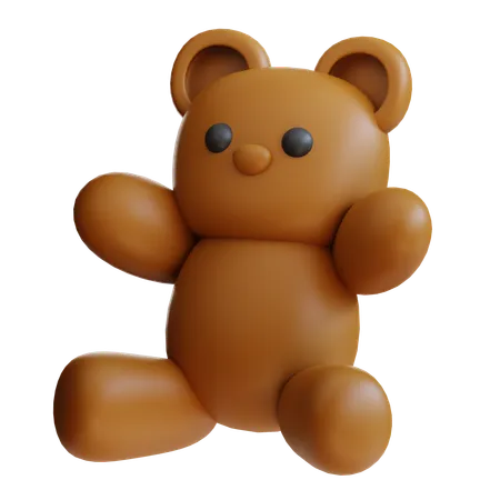 Tedy Bear  3D Icon