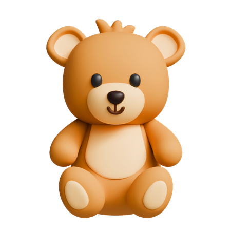Tedy Bear  3D Icon