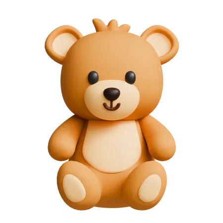 Tedy Bear  3D Icon