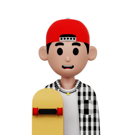 Teenage Boy  3D Icon