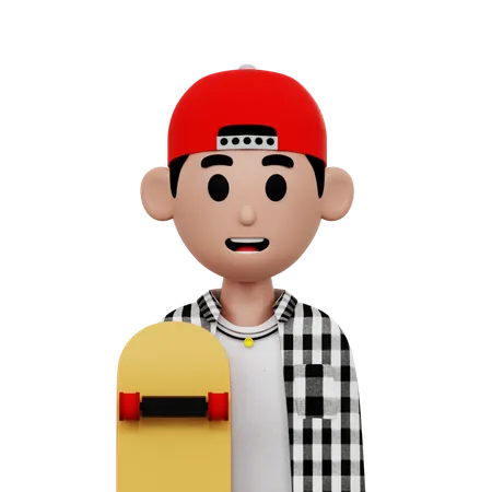 Teenage Boy  3D Icon