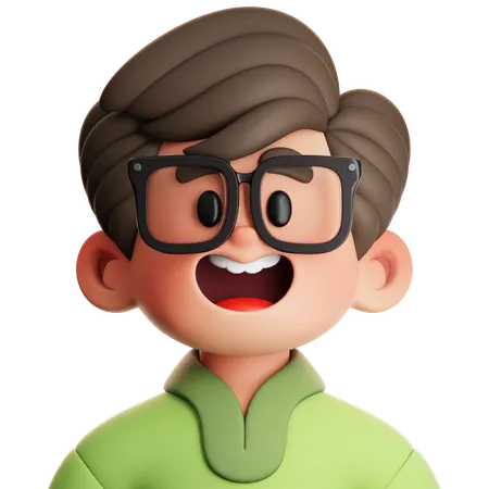 Teenage Son  3D Icon