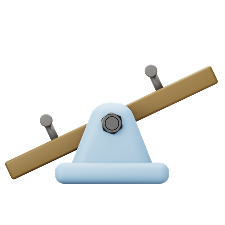 Teeter Totter  3D Icon