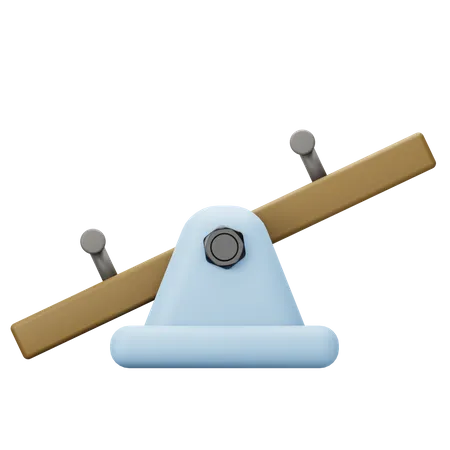 Teeter Totter  3D Icon