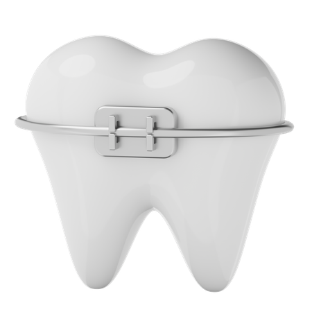Teeth braces  3D Icon