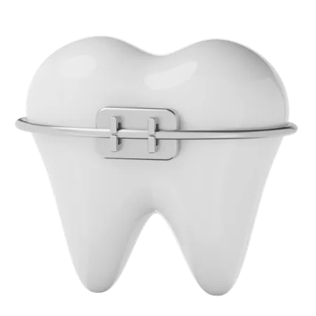 Teeth braces  3D Icon