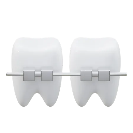 Teeth Braces  3D Icon