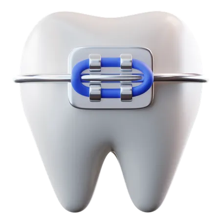 Teeth Braces  3D Icon