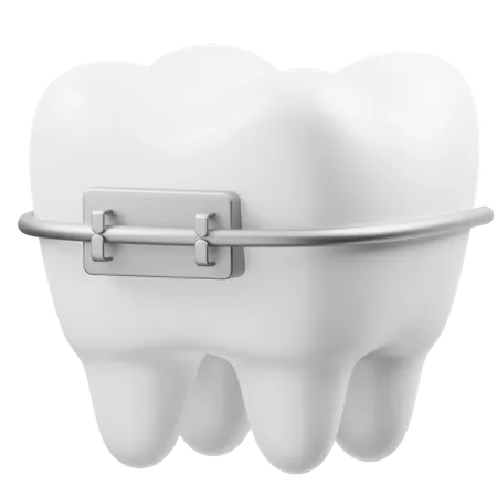 Teeth Braces  3D Icon