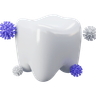 teeth care symbol