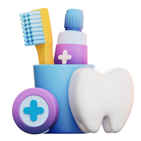 Teeth HealthCare  3D Icon