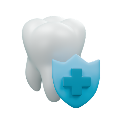 Teeth Protection  3D Icon