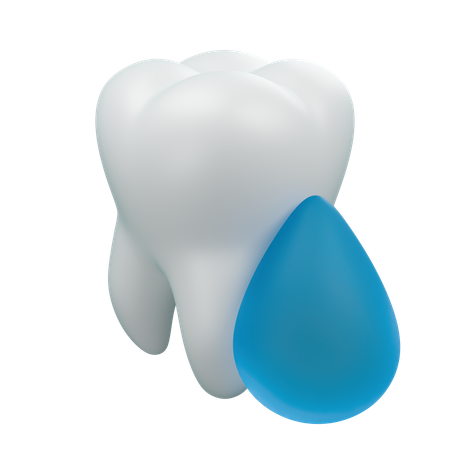 歯水  3D Icon