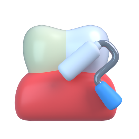 歯のホワイトニング  3D Icon