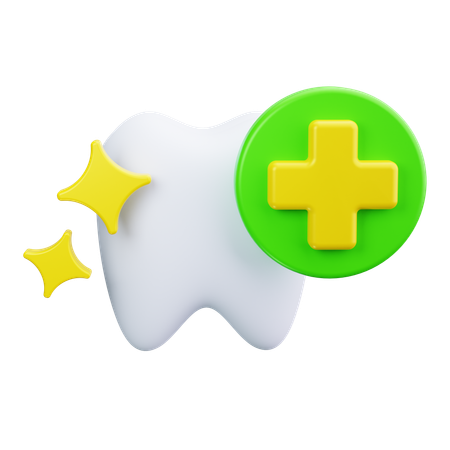 Teeth Whitening  3D Icon