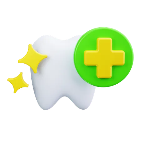 Teeth Whitening  3D Icon