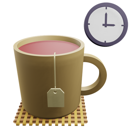 Teezeit  3D Icon