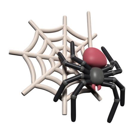 Teia de aranha  3D Icon