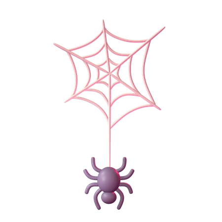 Teia de aranha  3D Icon