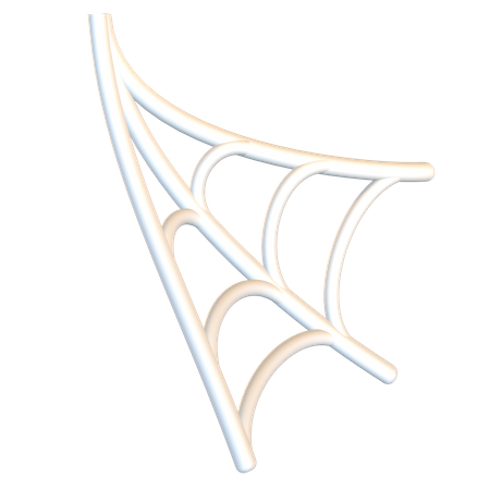 Teia de aranha  3D Illustration