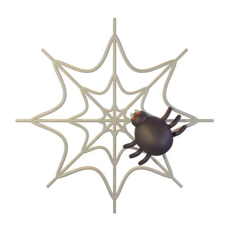 Teia de aranha  3D Icon