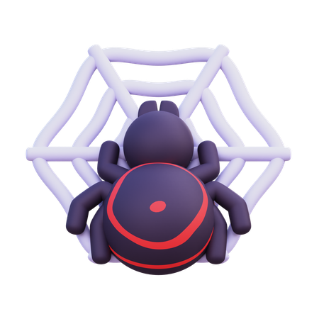 Teia de aranha  3D Icon