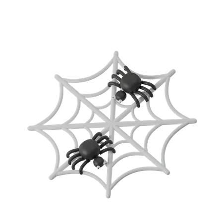 Teia de aranha  3D Icon