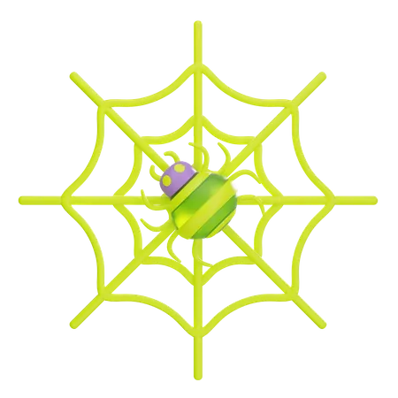 Teia de aranha  3D Icon