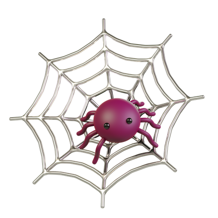 Teia de aranha  3D Icon